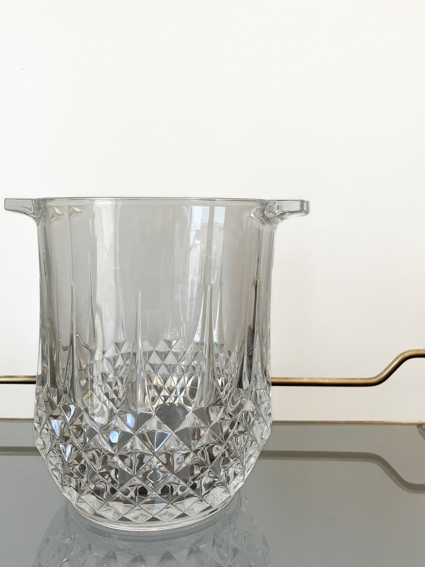 Vintage Cristal D'Arques Durand Longchamp Champagne Chiller