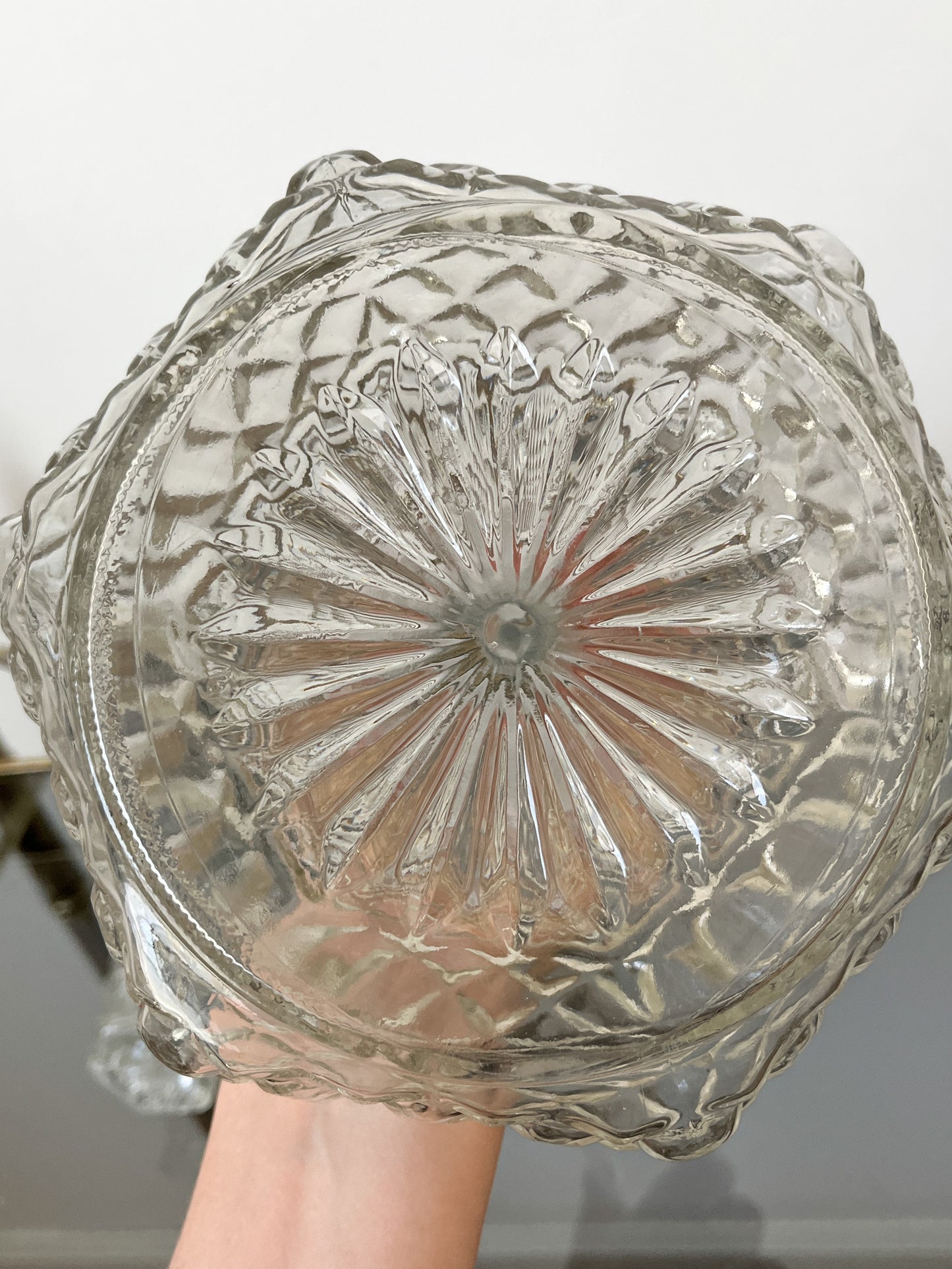 Anchor Hocking Glass Ships Decanter