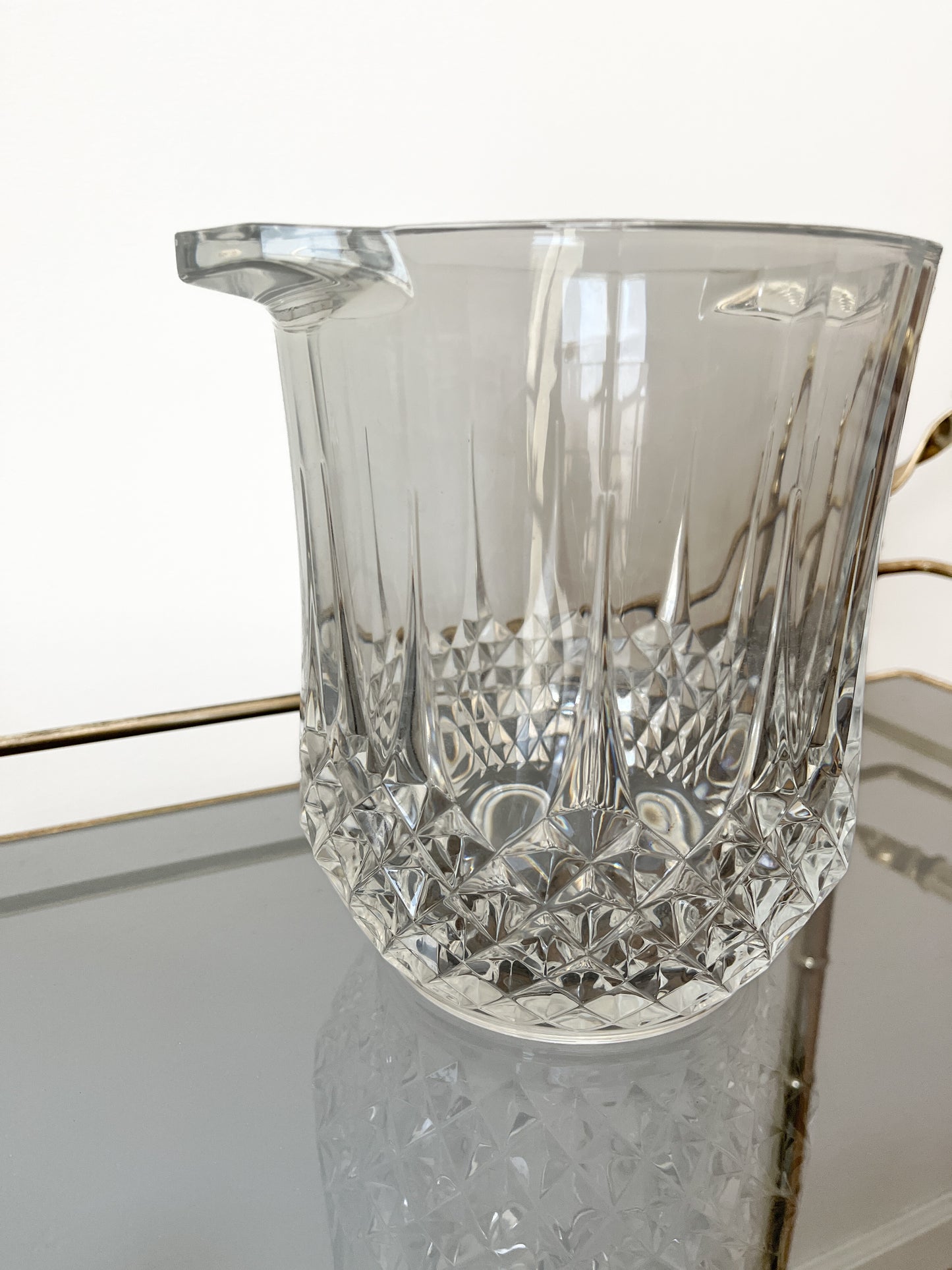 Vintage Cristal D'Arques Durand Longchamp Champagne Chiller