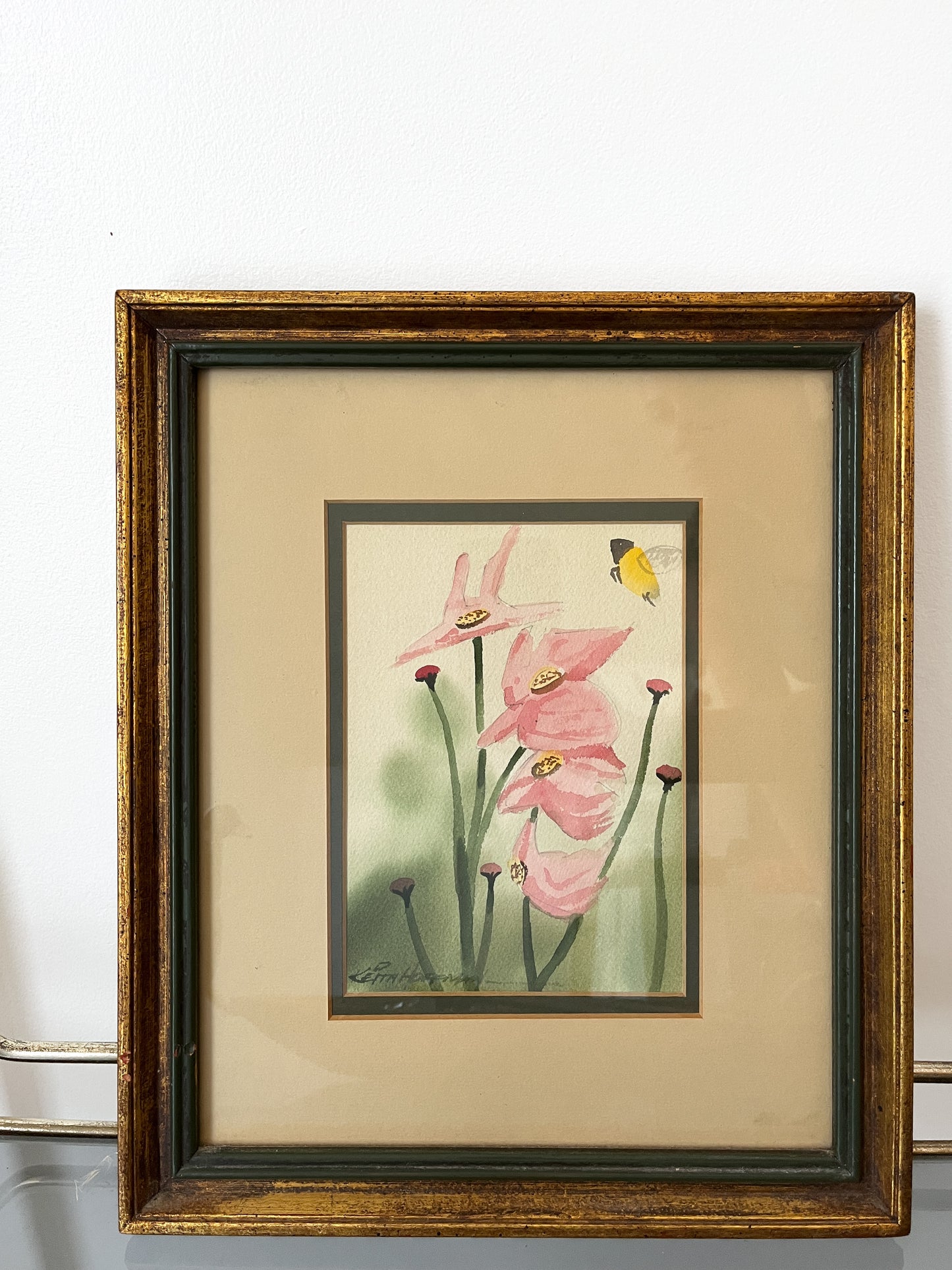 Keith Hoffman Original Framed Watercolor