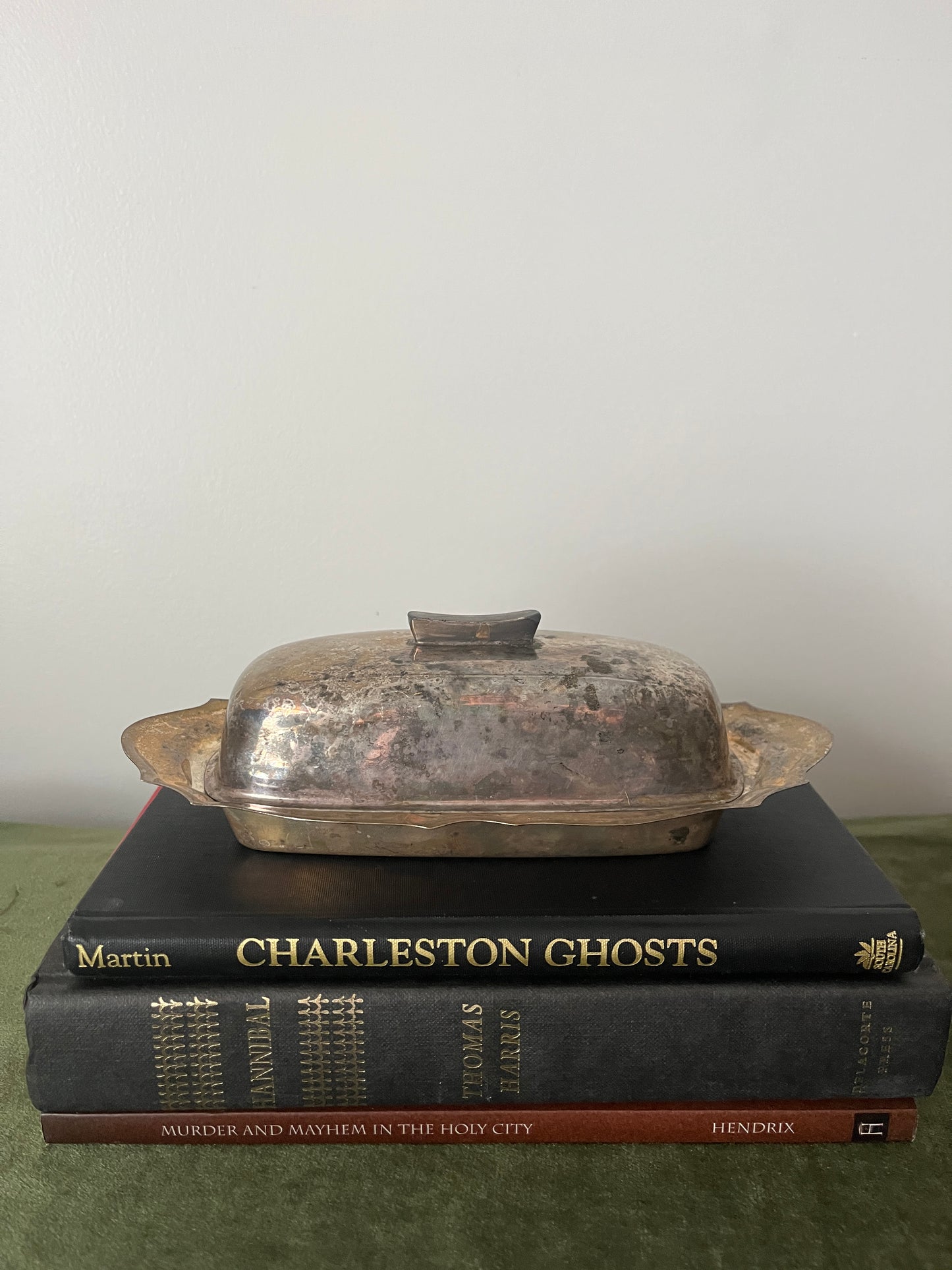 F.B. Rogers Silver Co. Silver Plated Butter Dish