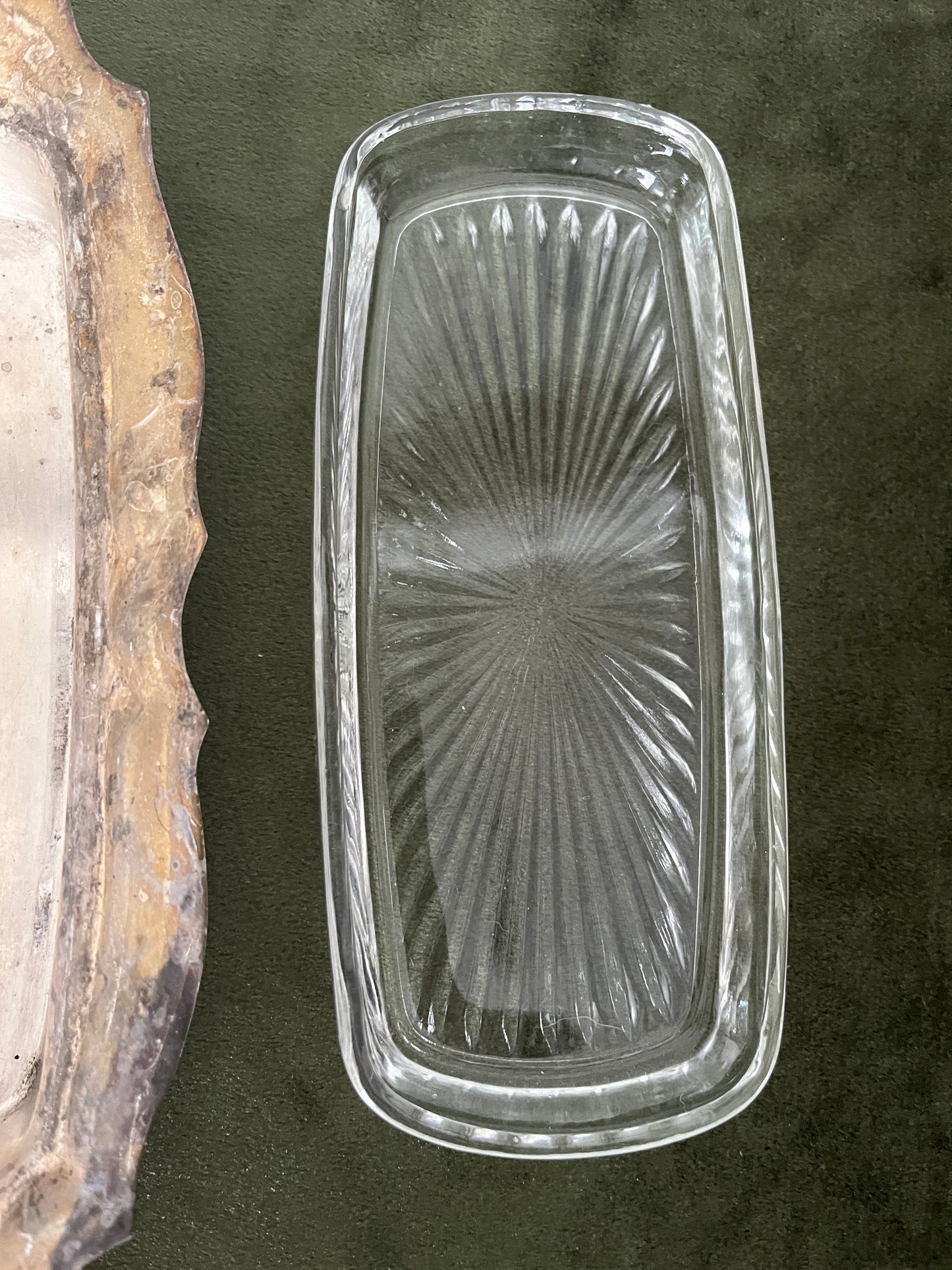 F.B. Rogers Silver Co. Silver Plated Butter Dish