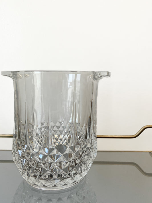 Vintage Cristal D'Arques Durand Longchamp Champagne Chiller