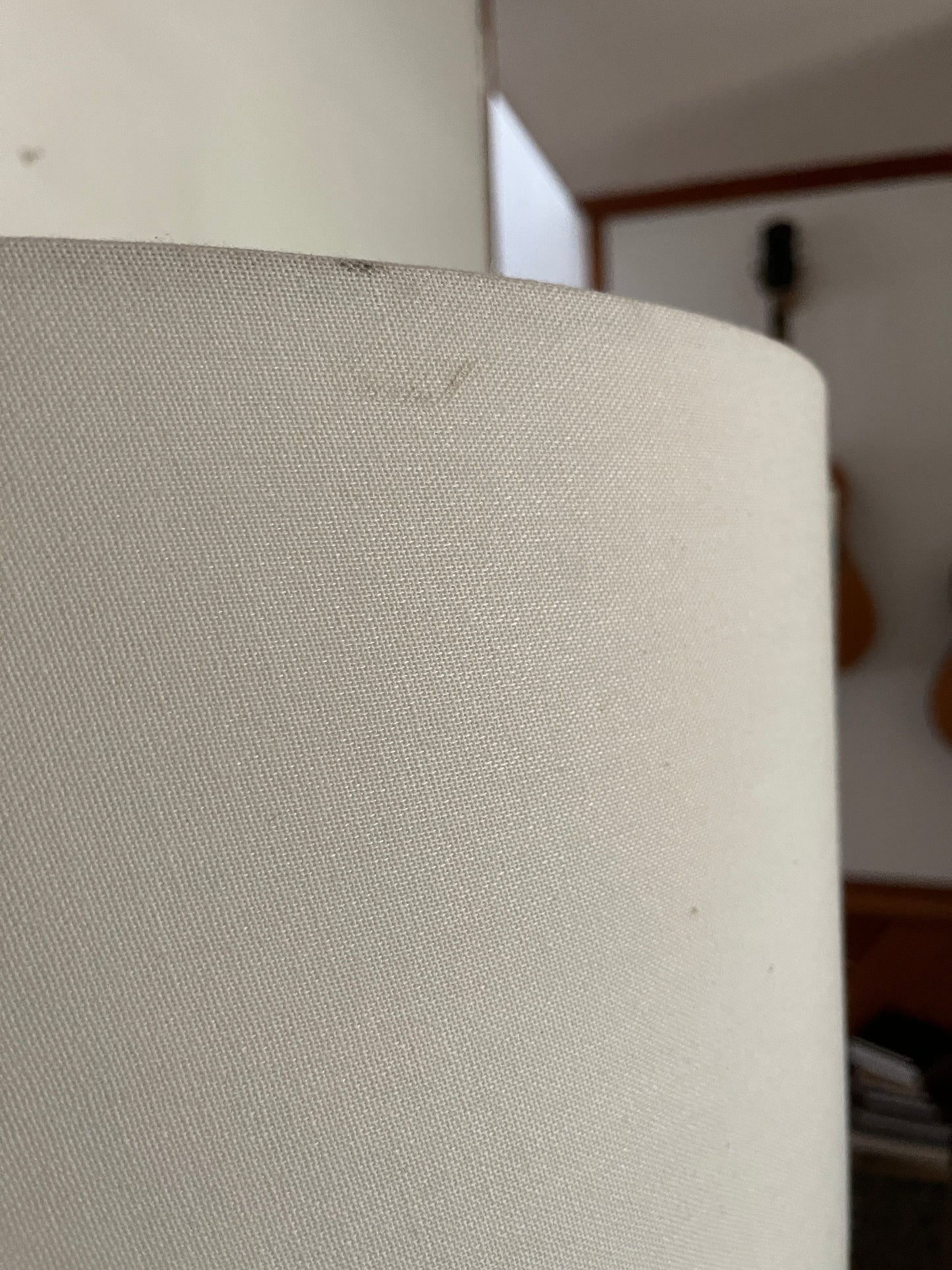 Marble and Antiqued Brass Visual Comfort Lamp