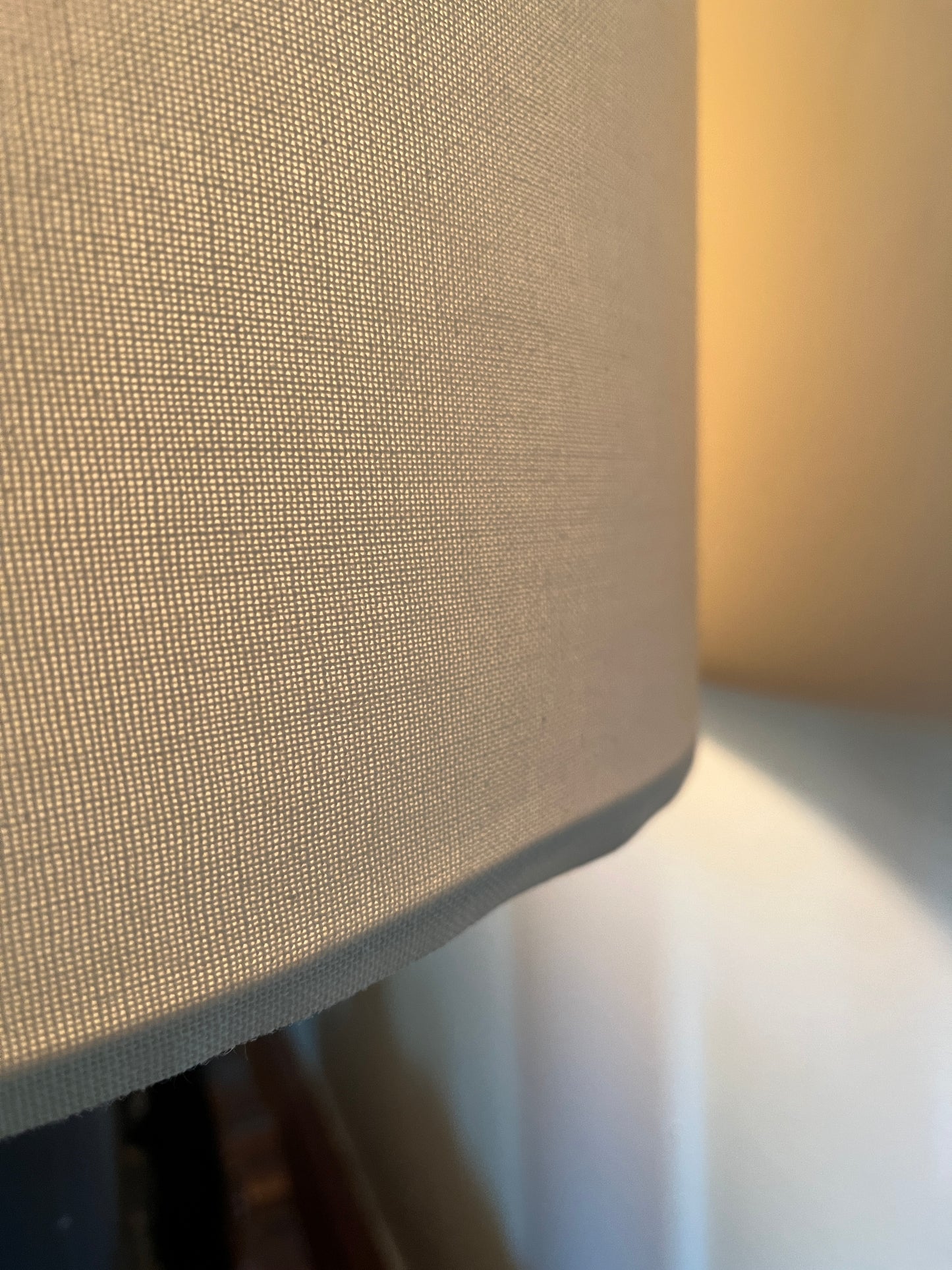 Marble and Antiqued Brass Visual Comfort Lamp