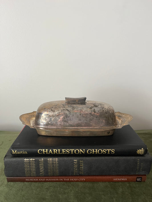 F.B. Rogers Silver Co. Silver Plated Butter Dish